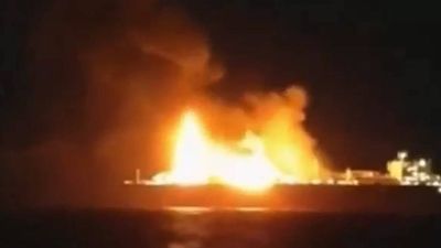 Russian shadow fleet LNG tanker sinks after 'sudden explosions' off Libya coast