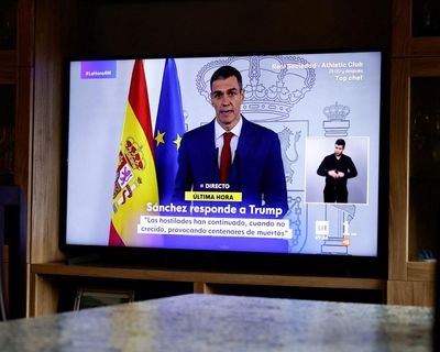 ‘No to war’: Sánchez doubles down after Trump threat to cut off trade with Spain