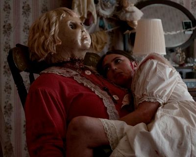 Dolly review – six-foot mannequin terrorises camping couple in gory, trope-filled horror