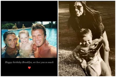 David Beckham risks wrath of Brooklyn by wishing him happy birthday on social media amid family feud