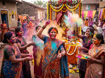 The Feminine Energy of Holi and Divine Shakti