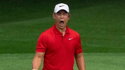 Tom Kim Sets Off Wild Celebration After Ace at TGL