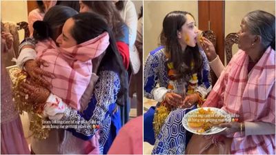 The bride welcomes her childhood nanny for the wedding; netizens say, 'This reunion speaks volumes'