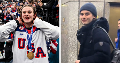 Olympic Hero Jack Hughes’ Awkward Interaction With Crowd Goes Viral
