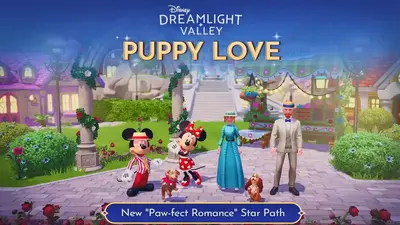 All Paw-fect Romance Star Path duties and rewards in Disney Dreamlight Valley