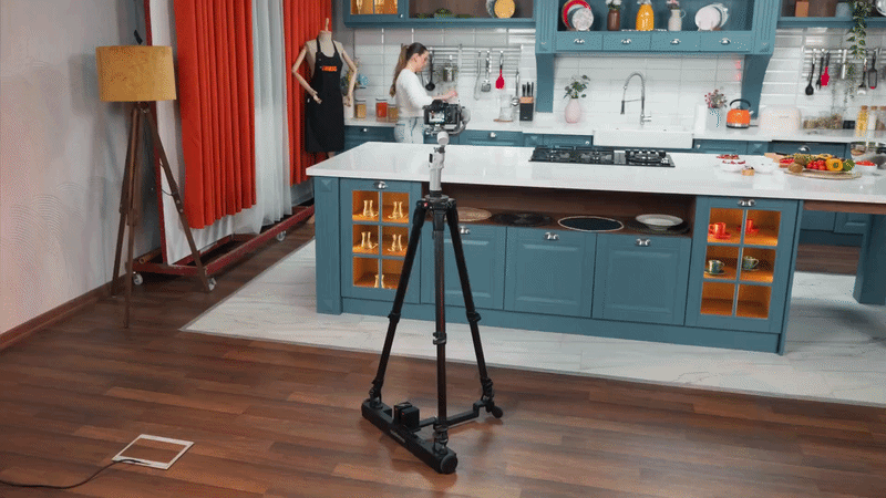 This self-driving dolly turns your tripod into a robotic camera operator that will smoothly track your video shoots