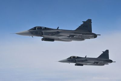 Fighter jets patrol Arctic skies amid Russian threat