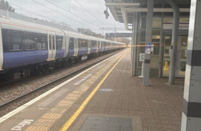 Safety warning after passenger dragged by Elizabeth line train at west London station