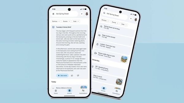 Google just upgraded its Home app with Gemini features, including Live Search for cameras