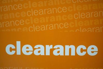 3 Reasons to Check the Clearance Section First