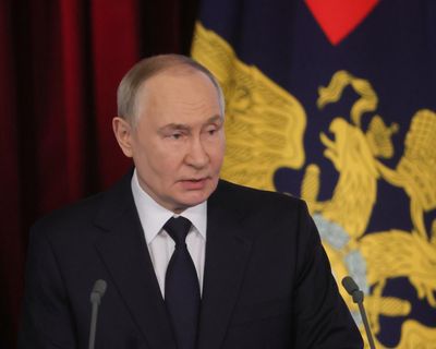 Putin accuses Ukraine of attacking gas tanker that exploded and sank off Libya