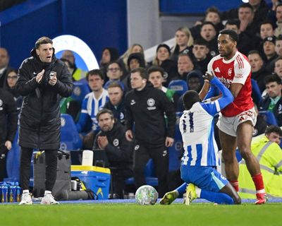 ‘Only one team tried to play’: Hürzeler hits out at Arsenal after win at Brighton
