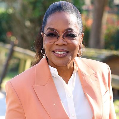 Oprah Winfrey Saddles Up to the Cargo Pants Trend at Stella McCartney's Equestrian Fall Fashion Show