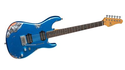"It’s fast-feeling, streamlined, and distressed already, so go ahead and beat it up - this under $700 guitar is geared for many road miles and serious shredding": Fame Custom ST RW review