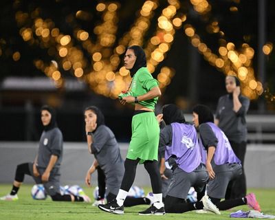 ‘These women are prisoners’: Iran protesters make voices heard at Women’s Asian Cup