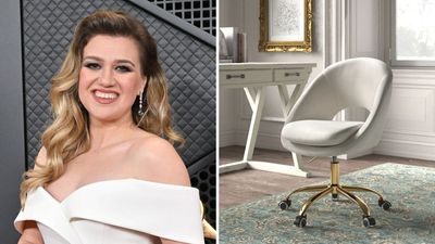 I Thought All Ergonomic Desk Chairs Were Ugly – But Kelly Clarkson Designed a $136 Swivel Chair That Proved Me Wrong