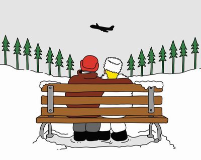 You be the judge: should my eco-conscious husband park his dislike of flying?