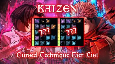 KAIZEN Cursed Technique Tier List [YUTA]