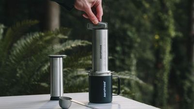 The New Stainless Steel AeroPress Is the Definitive Upgrade for the Design-Conscious Coffee Lover