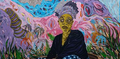 Zimbabwean artist Option Nyahunzvi explores cultural values in a bold new exhibition