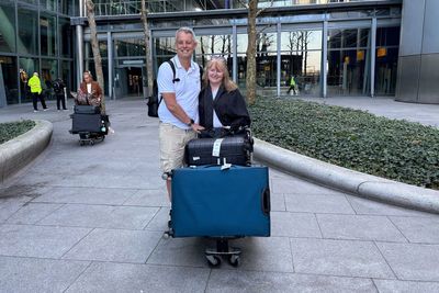 ‘We paid £1,500 for a disco bus to escape Dubai for a Heathrow flight out of the Middle East’