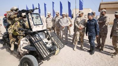 This Egyptian Army ATV is Actually a Polaris Snowmobile With Wheels and a Machine Gun