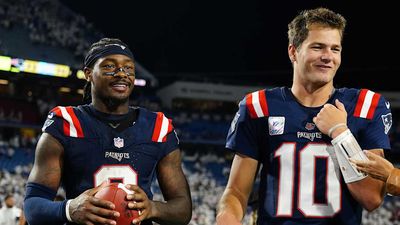 Drake Maye Reacts to Patriots' Release of WR Stefon Diggs