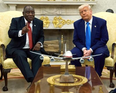South Africa’s president calls Trump’s policy to offer refuge to white Afrikaners ‘racist’