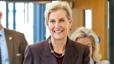 Duchess Sophie just showed why a chocolate brown blazer is a transitional style staple we can always rely on