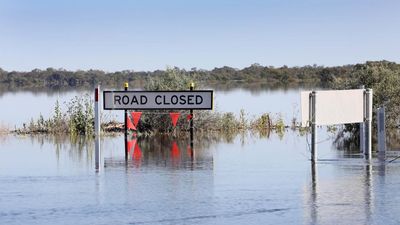 Flooding forces closure of town's hospital and schools