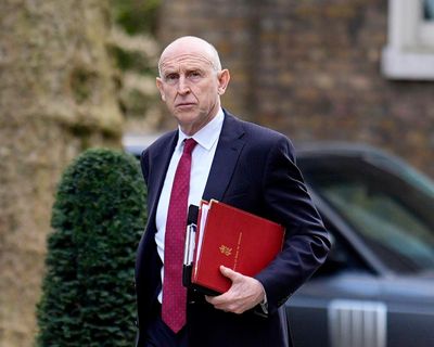 Defence secretary accuses Tory and Reform MPs of ‘unpatriotic’ behaviour