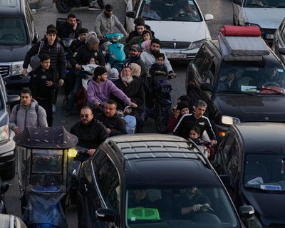 Israel launches huge strikes against south Beirut after mass evacuation order