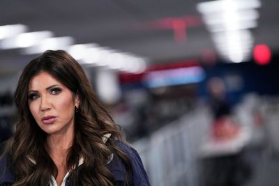 Photos of Kristi Noem, Trump's first Cabinet secretary to leave during his second term