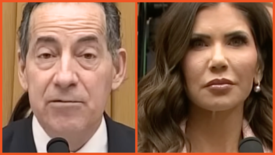 Kristi Noem confronted over alleged lover blankie incident — ‘bag with embarrassing contents’ not mentioned