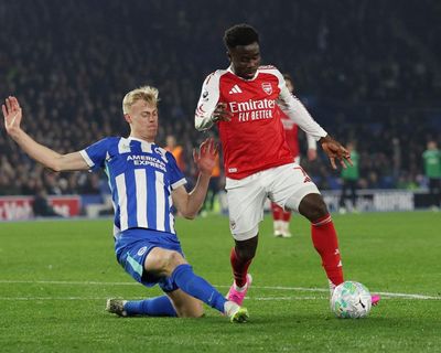 Saka responds to criticism of Arsenal by insisting ‘we don’t listen to that stuff’