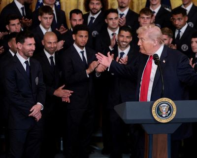 Messi and Inter Miami were wallpaper for Trump’s whims in their White House visit