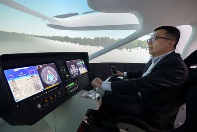 China's 10-passenger electric aircraft, the Matrix, hints at how big flying taxis can be