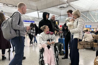 British couple sheltered in car park under hotel before catching flight home