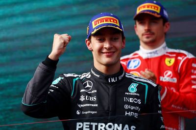 F1 Australian GP live: Russell makes Ferrari admission after winning opener with Hamilton left fuming