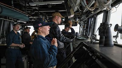 US sinks key Iranian warships as Israel launches broad wave of strikes