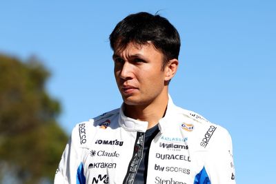 Alex Albon: Williams is "struggling with a lot of things"