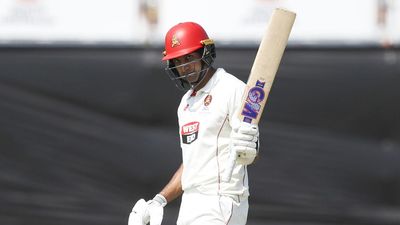 Sangha century puts South Australia in strong position