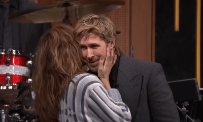 Eva Mendes packs on rare PDA with Ryan Gosling as he surprises her on live TV for her birthday