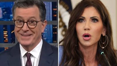 Stephen Colbert Mocks Kristi Noem After Trump Removes Her from DHS