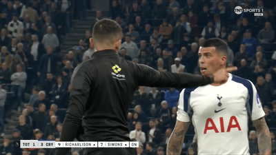 Angry Pedro Porro gives official 'a real earful' as Tottenham defender could face FA charge