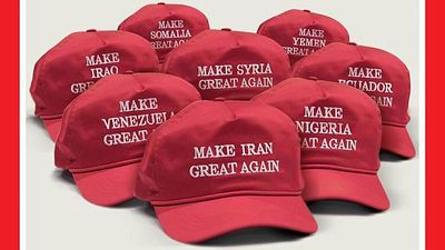 Eight countries, eight red caps: TIME drops controversial and MAGA-misunderstood cover