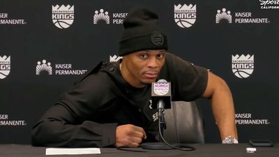 Agitated Russell Westbrook Confronts Media After Kings' 50th Loss
