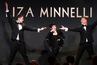 Liza Minnelli makes rare public appearance at the GLAAD Awards four years after she was ‘ordered’ to be in a wheelchair at the Oscars