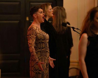 Feshareki/BBC Singers/Goddard review – goddess-inspired soundscape stuck in the great unknown