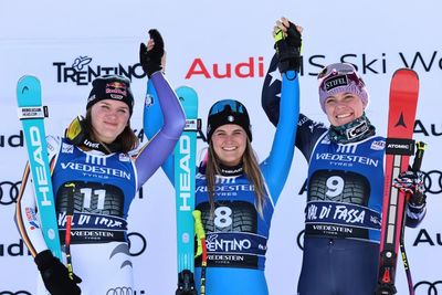Emma Aicher pips Breezy Johnson at Val di Fassa to close on Vonn and Shiffrin